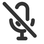 Mic Off SVG Icon